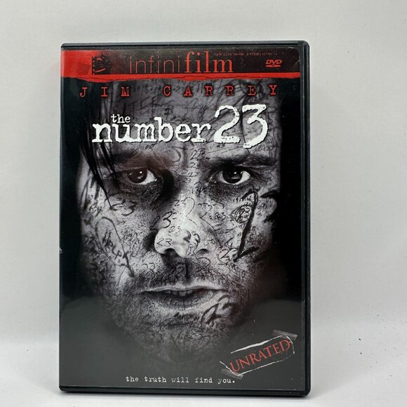 The Number 23 DVD Starring Jim Carrey  InfiniFilm Unrated Edition - Picture 1 of 3